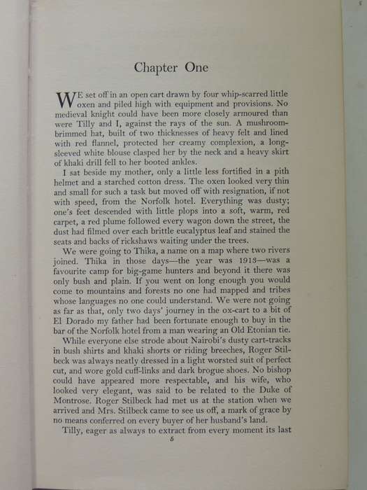 The Flame Trees Of Thika: Memories Of An African Childhood- Elspeth Huxley 1959