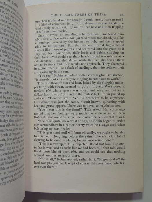 The Flame Trees Of Thika: Memories Of An African Childhood- Elspeth Huxley 1959