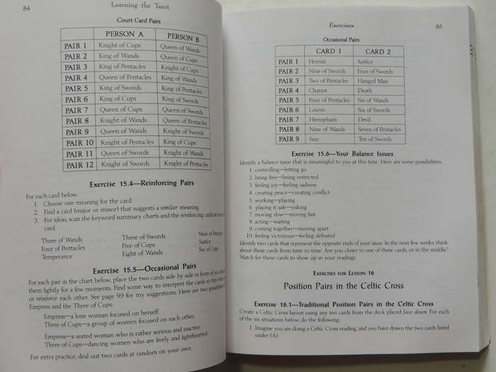 Learning The Tarot: A Tarot Book For Beginners- Joan Bunning