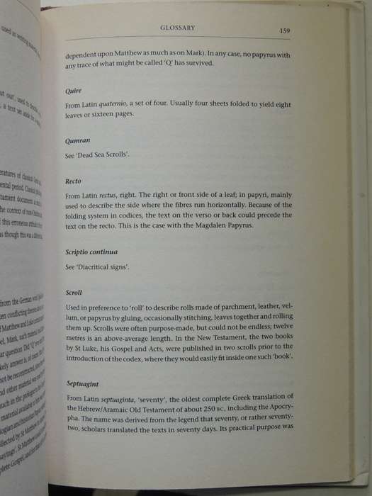 The Jesus Papyrus- Carsten Peter Thiede & Matthew D'Ancona