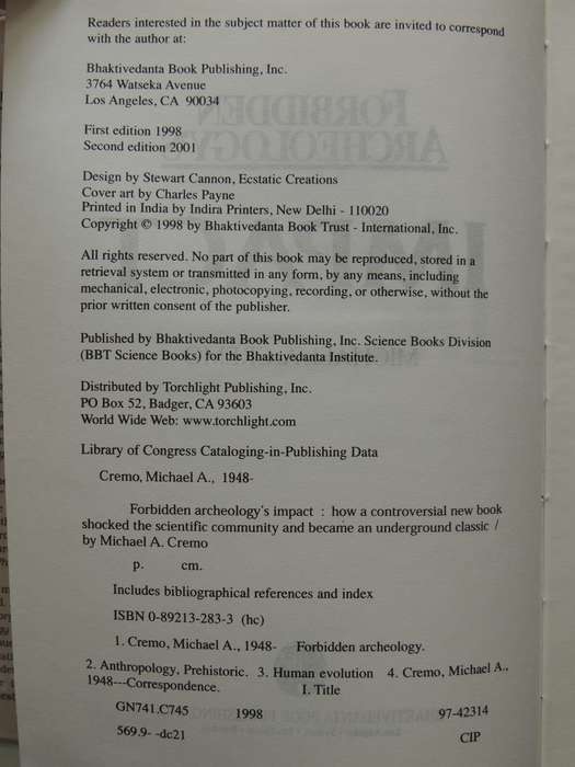 Forbidden Archeology's Impact - Michael A. Cremo