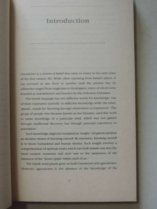 The Essence Of The Gnostics - Bernard Simon