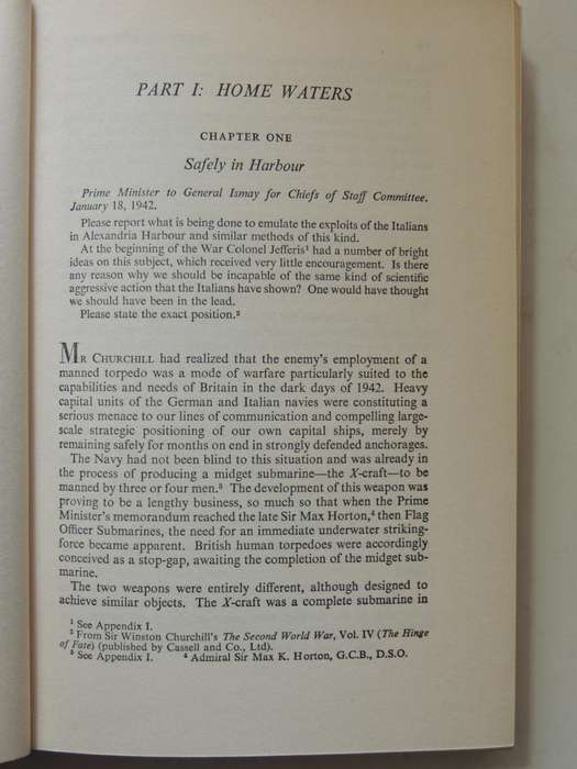 Above Us The Waves: The Story Of Midget Submarines An Human Torpedoes - C.E.T. Warren & James Benson