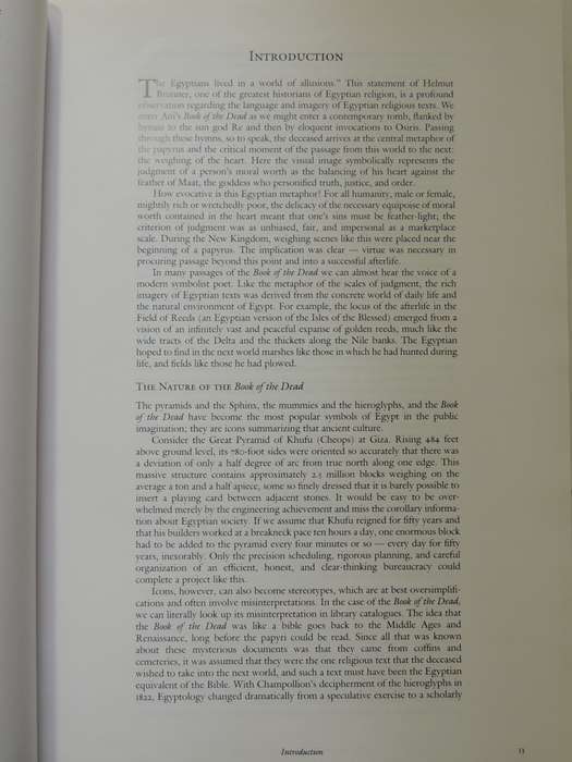The Egyptian Book of the Dead, The Book of Going Forth by Day - Transl by Raymond Faulkner
