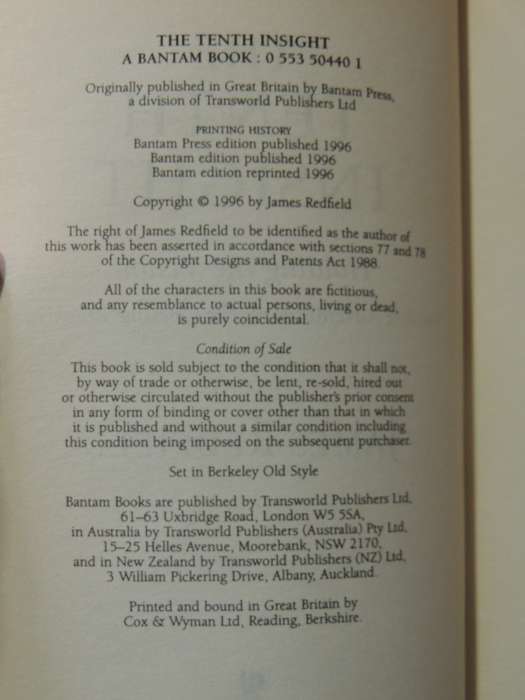 The Tenth Insight\ - James Redfield