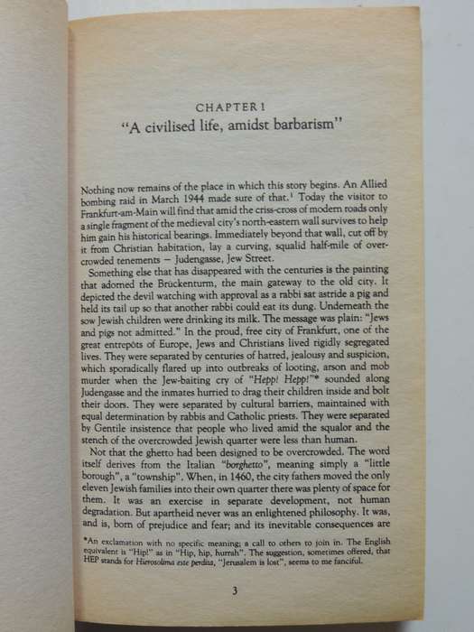 Rothschild - A Story of Wealth and Power - Derek Wilson    Revised & Updated