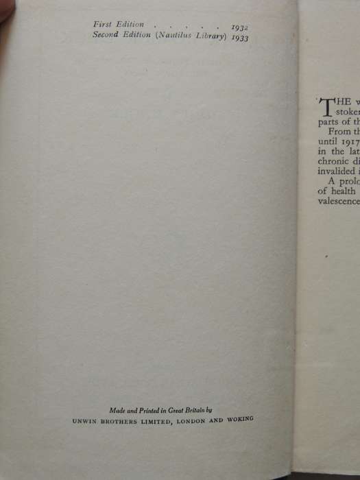 "Clear Lower Deck": An Intimate Study Of The Man Of The Royal Navy  - Sidney Knock  2nd Edition 1933