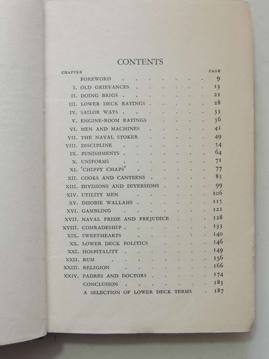 "Clear Lower Deck": An Intimate Study Of The Man Of The Royal Navy  - Sidney Knock  2nd Edition 1933