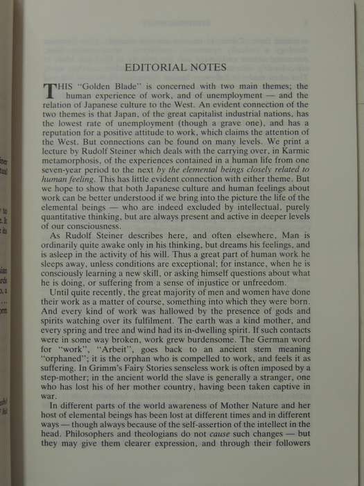The Golden Blade: 36th (1984) Issue