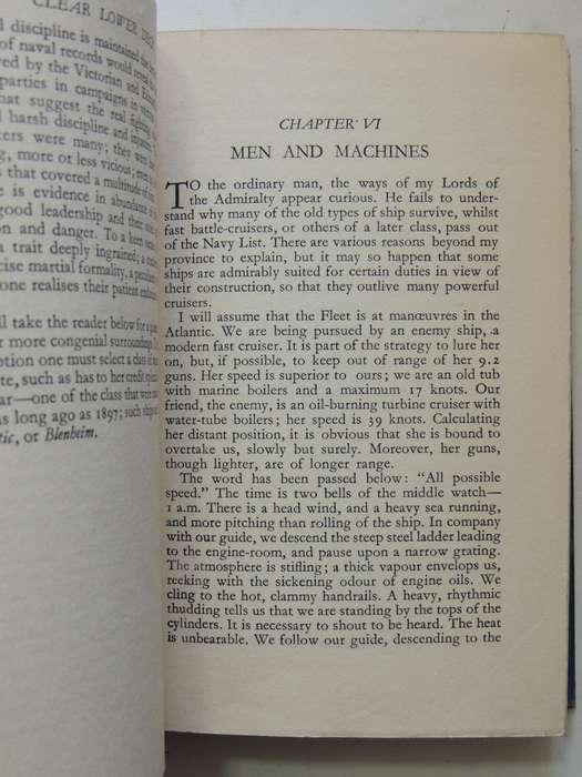 "Clear Lower Deck": An Intimate Study Of The Man Of The Royal Navy  - Sidney Knock  2nd Edition 1933