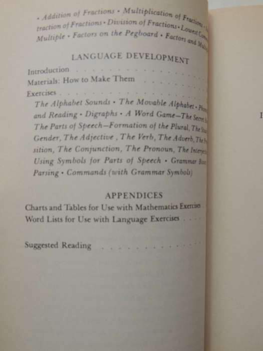Teaching Montessori In The Home: The Pre-School Years  - Elizabeth G. Hainstock