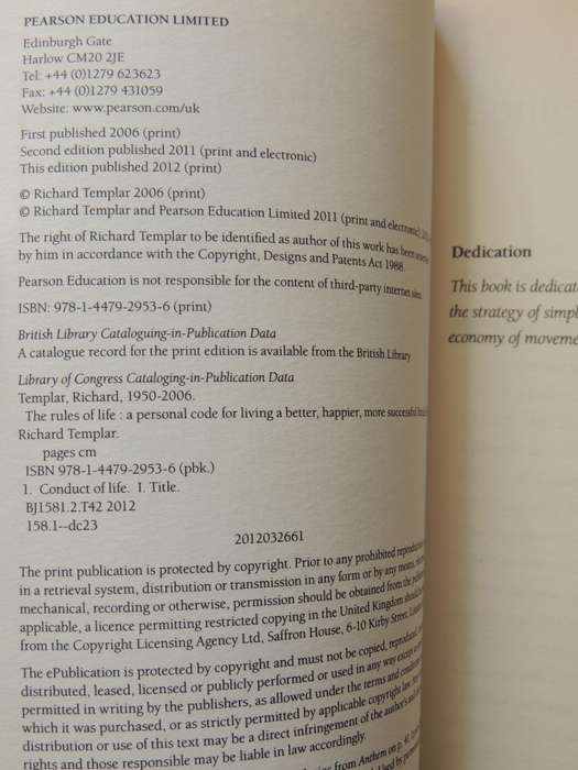 The Rules of Life - Richard Templar