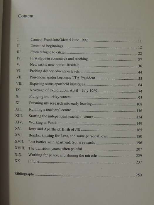 No Single Loyalty Many Strands One Design: A south African Teacher's Life - Franz Auerbach