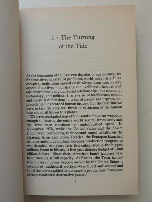 The Turning Point, Science, Society & the Rising Culture - Fritjof Capra