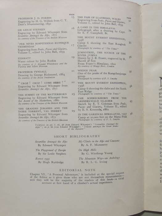 British Mountaineers - F.S. Smythe