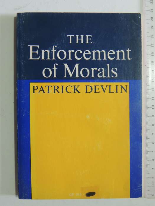 The Enforcement Of Morals - Patrick Delvin