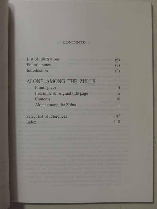 Alone Among The Zulus- Catherine Barter