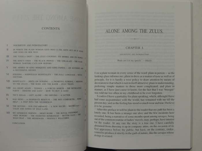 Alone Among The Zulus- Catherine Barter