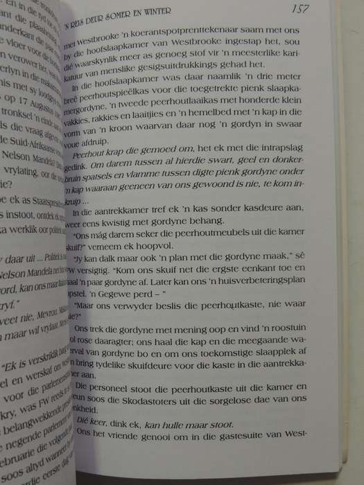 Marike: 'N Reis Deur Somer En Winter- Marike De Klerk   Oorvertel Deur Maretha Maartens  INSCRIBED