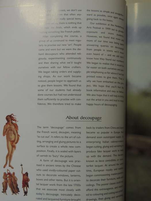 Decoupage: A Practical Step-By-StepGuide - Tracy Boomer & Deborah Morbin