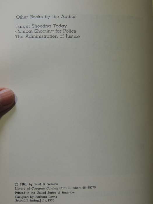 The Handbook Of Handgunning - Paul B.Weston
