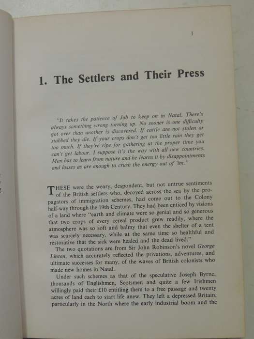 For The Love Of Natal: The Life And Times Of The Natal Mercury 1852-1977 - Terry Wilks