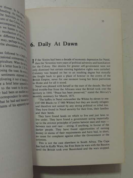For The Love Of Natal: The Life And Times Of The Natal Mercury 1852-1977 - Terry Wilks