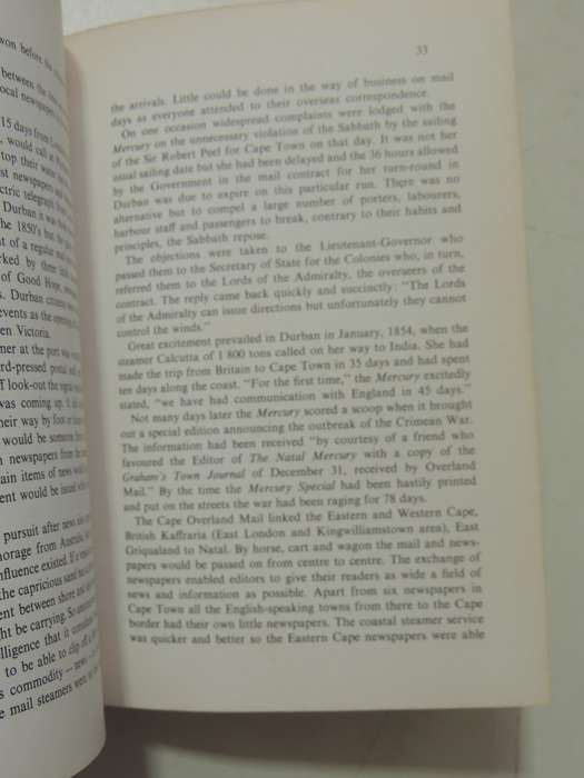 For The Love Of Natal: The Life And Times Of The Natal Mercury 1852-1977 - Terry Wilks