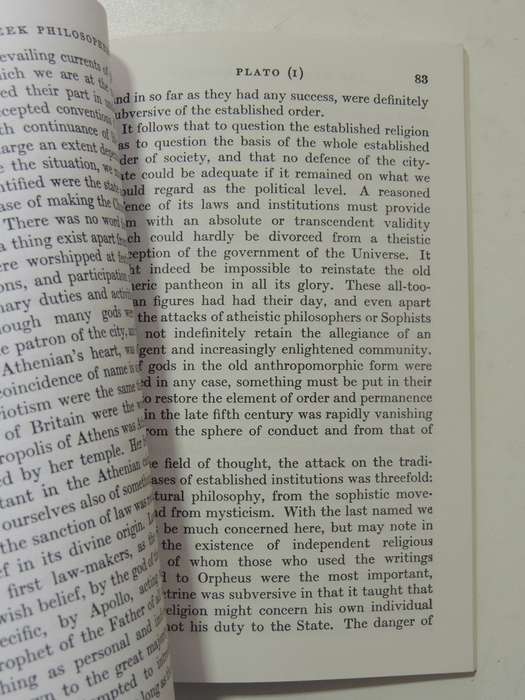 The Greek Philosophers From Thales To Aristotle - W.K.C. Guthrie