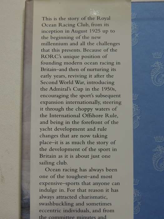 The Royal Ocean Racing Club: The First 75 Years- Ian Dear