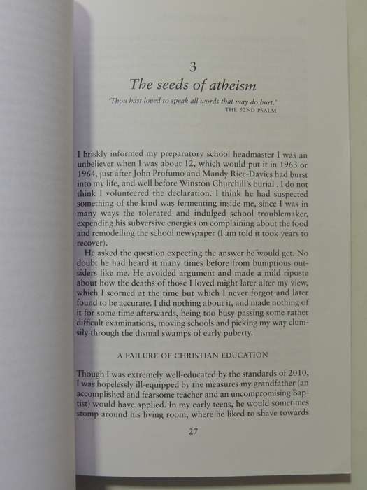 The Rage Against God - Peter Hitchens