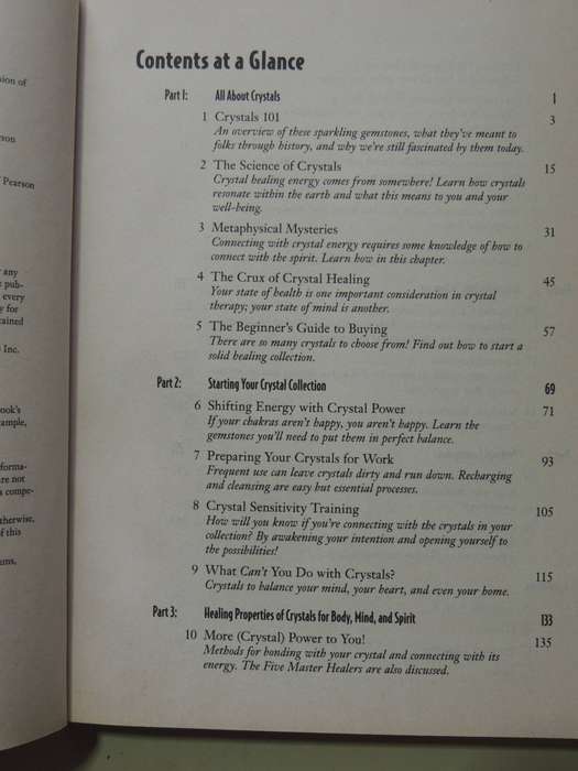 The Complete Idiot's Guide To Crystals- Karen Ryan