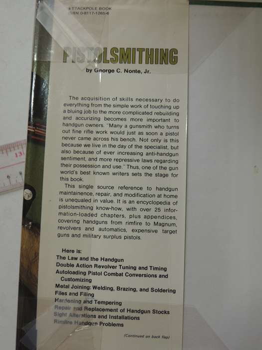 Pistolsmithing - George C Nonte, JR