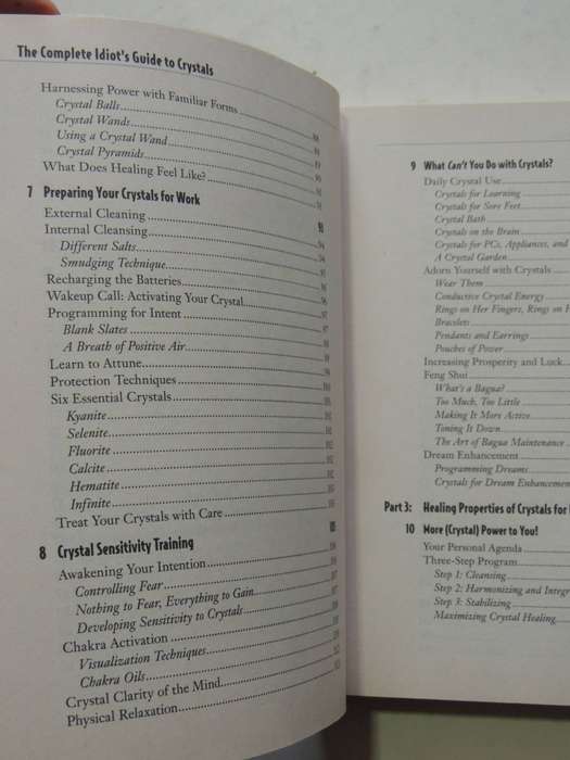 The Complete Idiot's Guide To Crystals- Karen Ryan