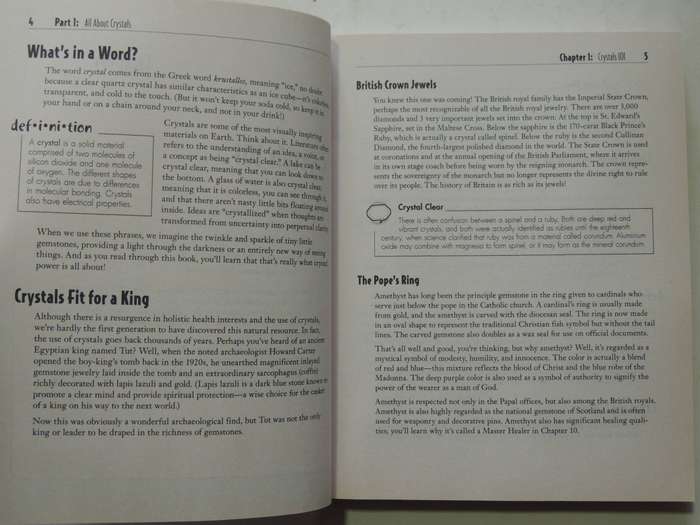 The Complete Idiot's Guide To Crystals- Karen Ryan