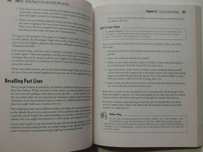 The Complete Idiot's Guide To Crystals- Karen Ryan