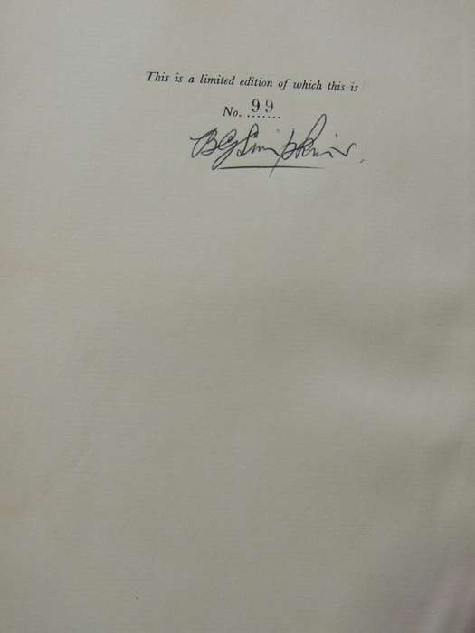 Rand Light Infantry: Signed (No. 99 Of An Unnumbered Limited Issue) - Major B.G. Simpkins