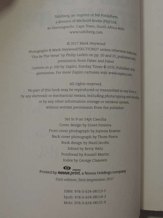 Get Up! Stand Up!: Personal Journeys Towards Social Justice - Mark Heywood  Inscribed