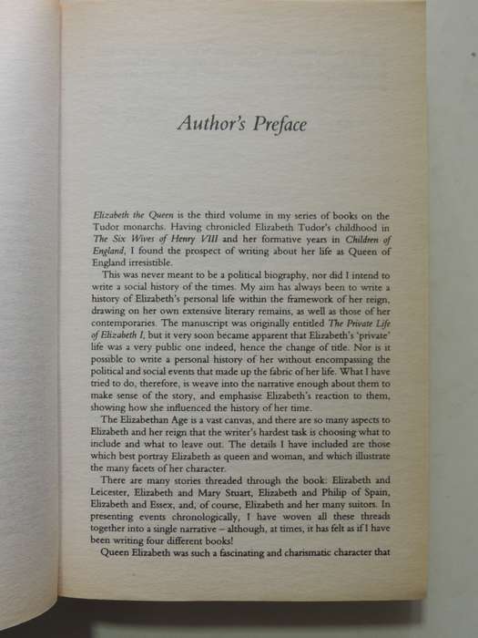 Elizabeth The Queen - Alison Weir