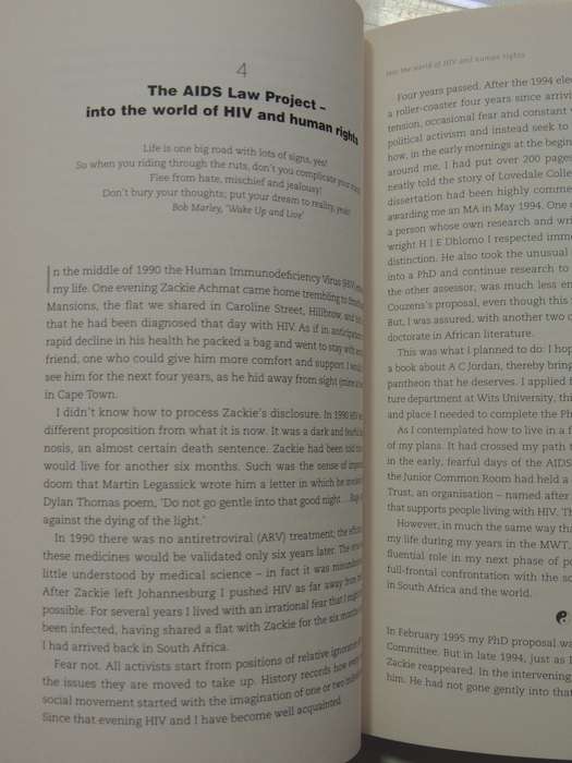 Get Up! Stand Up!: Personal Journeys Towards Social Justice - Mark Heywood  Inscribed