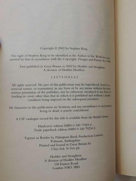 From a Buick 8Stephen King