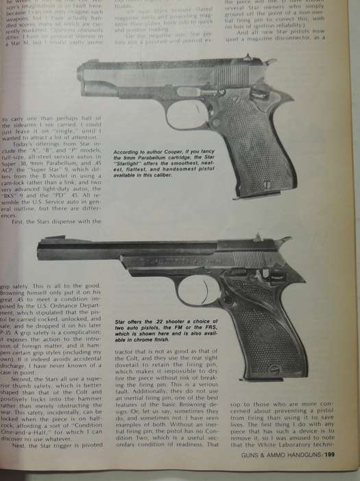 Cooper On Handguns: Complete Guide To Handguns - Jeff Cooper   SCARCE
