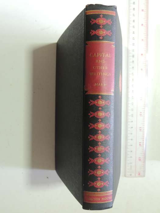 Capital  And Other Writings Of Karl Marx - ed Max Eastman