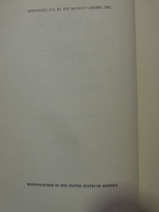 Capital  And Other Writings Of Karl Marx - ed Max Eastman