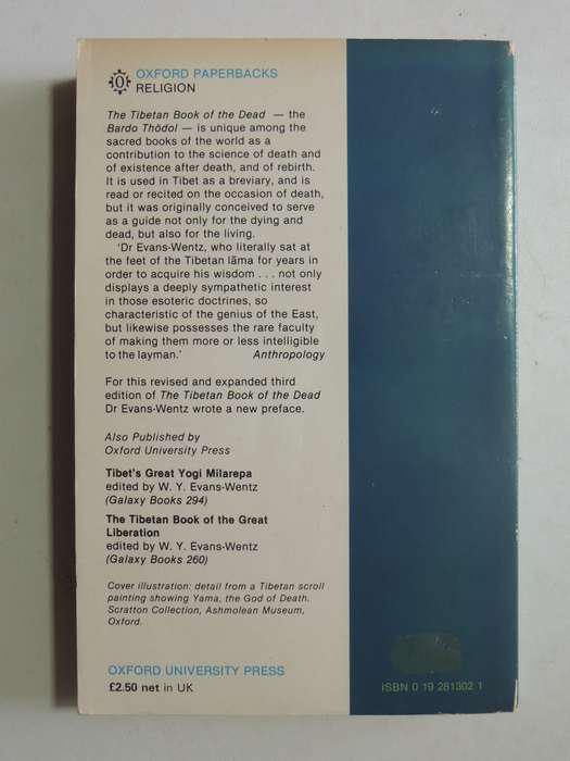 The Tibetan Book Of The Dead - ed W.Y. Evans-Wentz