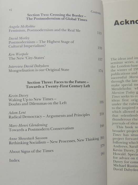 Altered States: Postmodernism, Politics, Culture - ed Mark Perryman