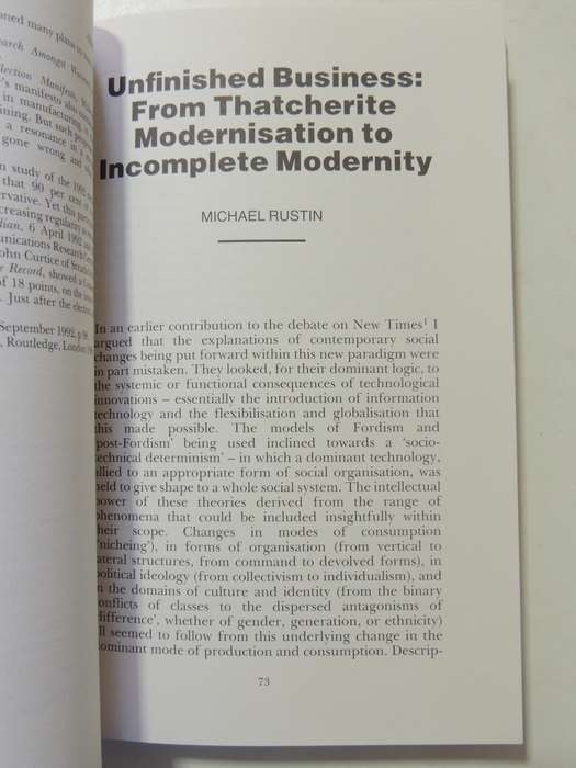 Altered States: Postmodernism, Politics, Culture - ed Mark Perryman
