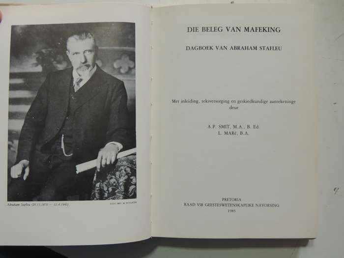 Beleg Van Mafeking - A.P. Smit & L. Mare