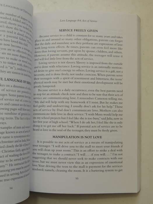 The Five Love Languages Of Teenagers - Gary Chapman
