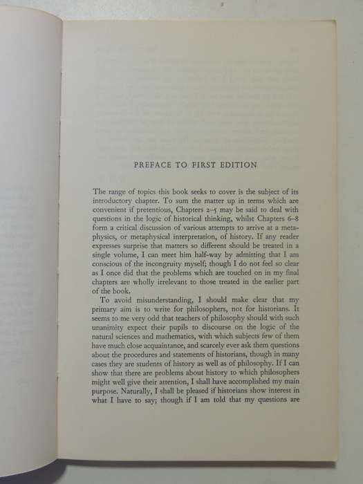 An Introduction To Philosophy Of History - W.H. Walsh